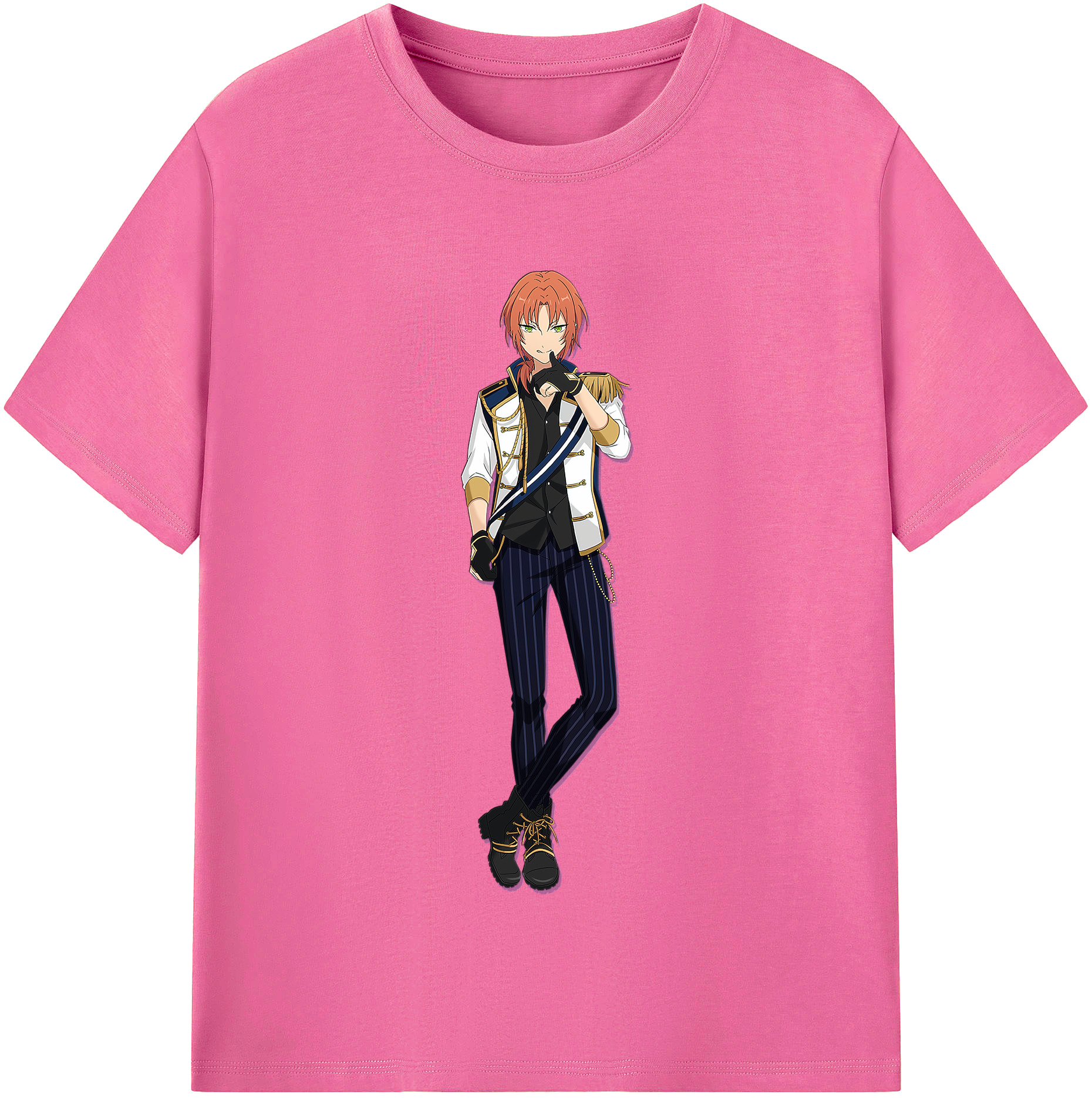 （画像用） あんさんぶるスターズ! Ensemble Stars レディースカジュアルプリントTシャツ（綿100％）